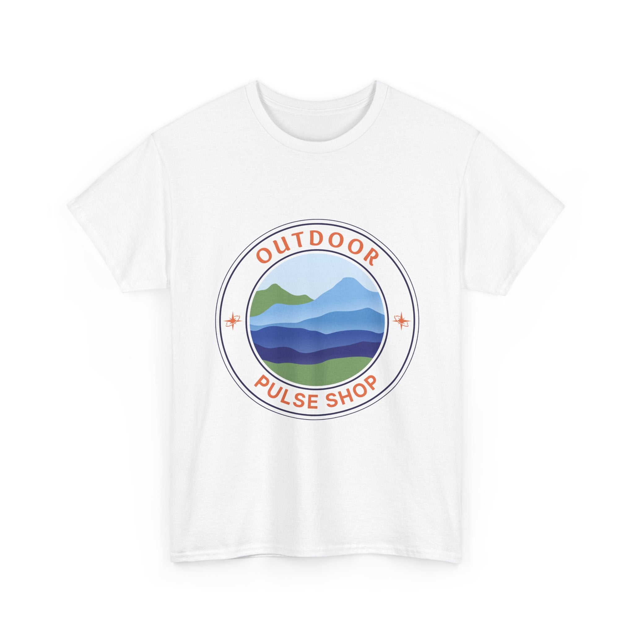 Outdoor Pulse Shop Mountain Logo Tee