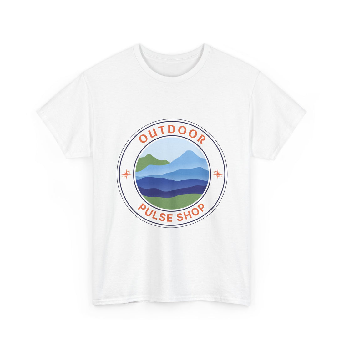 Outdoor Pulse Shop Mountain Logo Tee