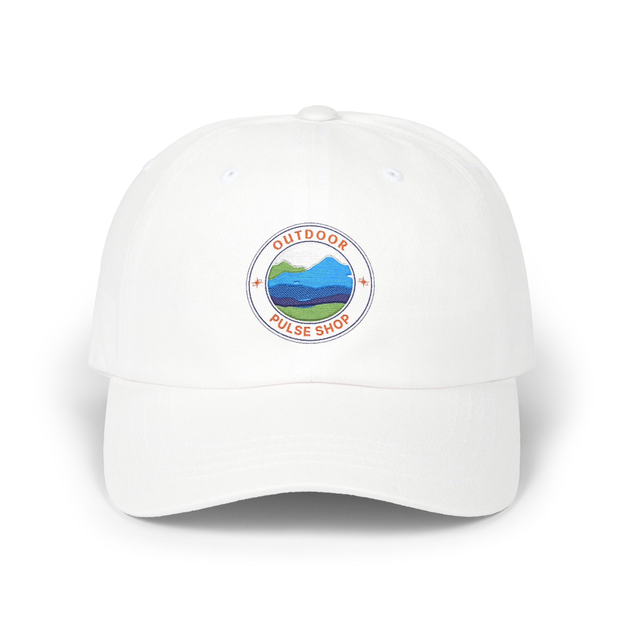 Dad Cap - Outdoor Mountain Patch Embroidered Hat