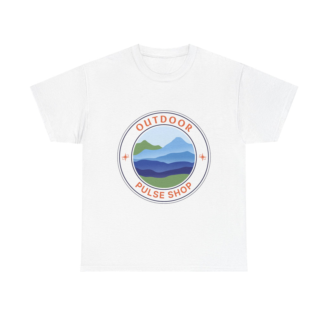 Outdoor Pulse Shop Mountain Logo Tee