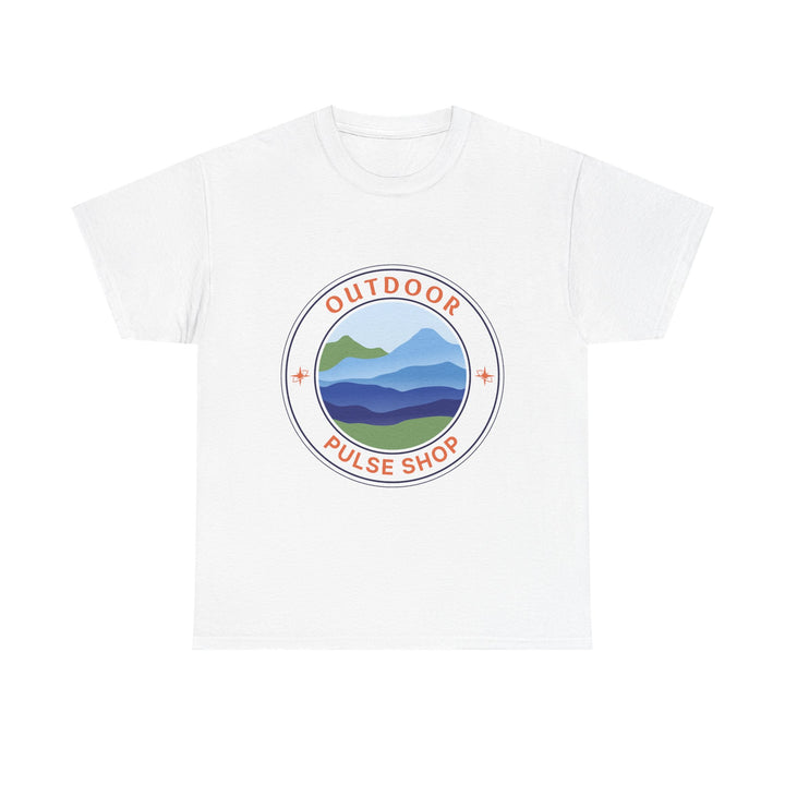 Outdoor Pulse Shop Mountain Logo Tee