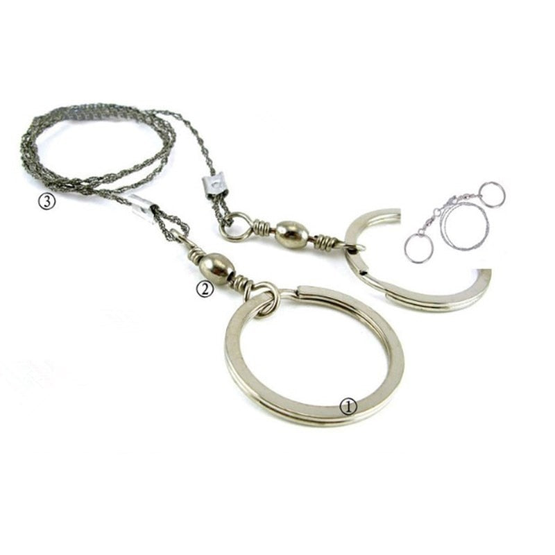 Portable Hand Chain Saw for Camping Survival and Outdoor Use