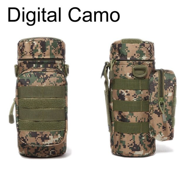 Tactical MOLLE Water Bottle Pouch for Camping Hiking Adventures