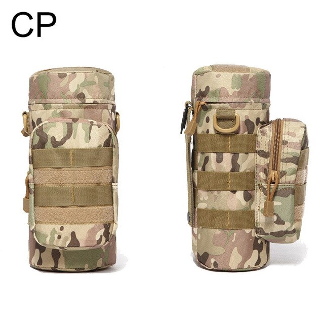 Tactical MOLLE Water Bottle Pouch for Camping Hiking Adventures