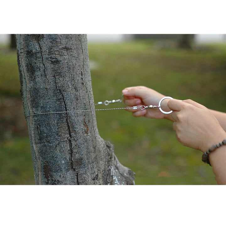 Portable Hand Chain Saw for Camping Survival and Outdoor Use