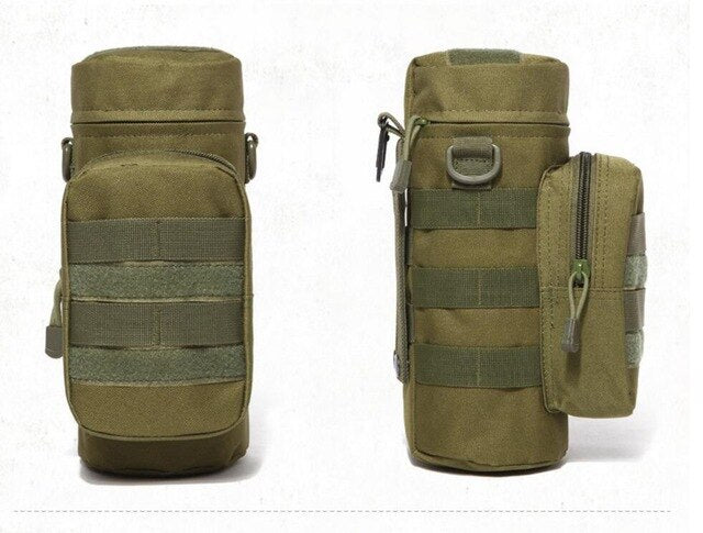 Tactical MOLLE Water Bottle Pouch for Camping Hiking Adventures