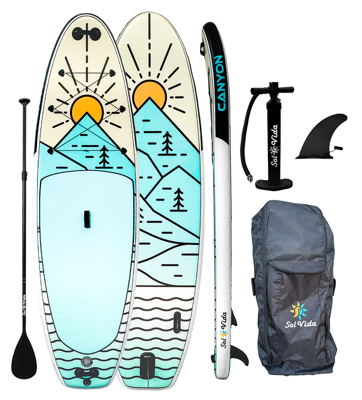 Canyon Inflatable Paddle Board Complete Adventure Package Set