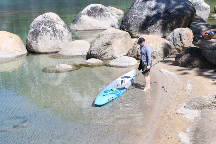 Carbon-Fiberglass Adjustable Paddle with ABS Edge
