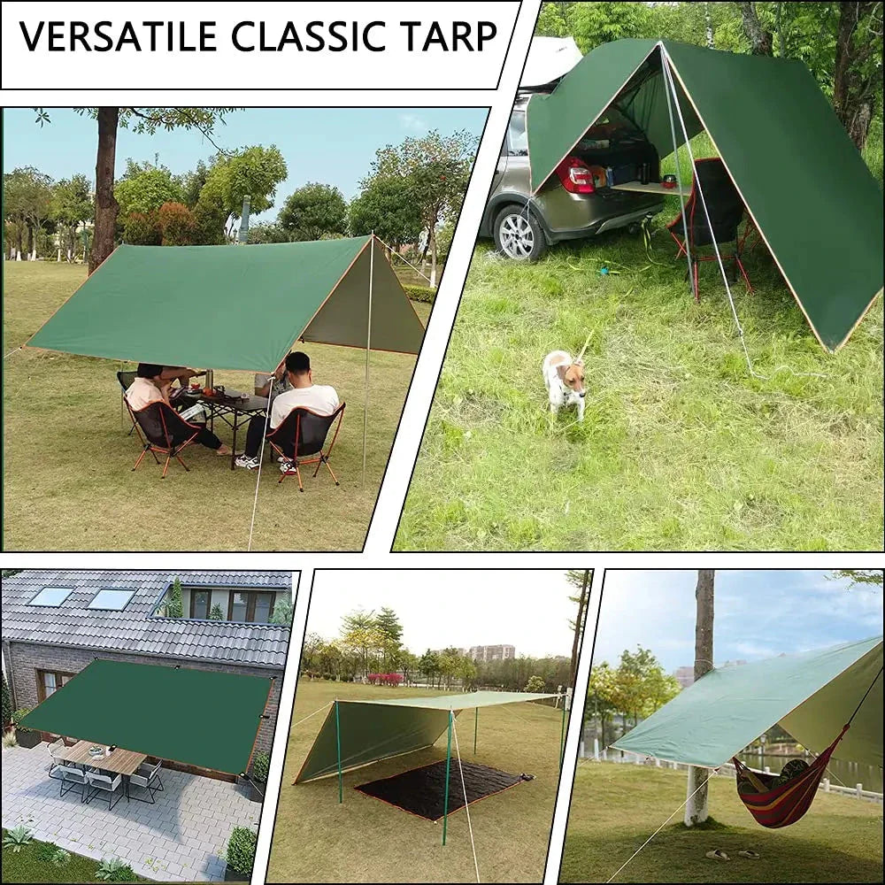 Ultralight Waterproof Tarp Tent for Camping Beach and Outdoor Adventures