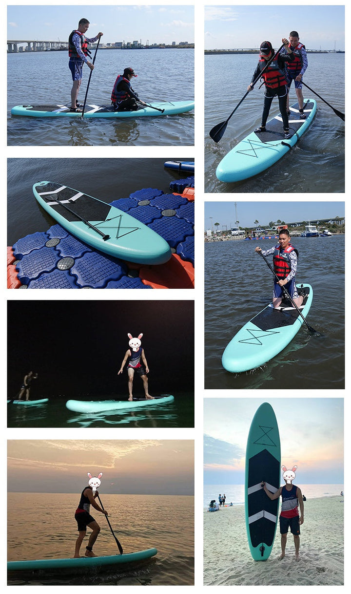 Inflatable Stand Up Paddle Board for Beginners and Water Sports