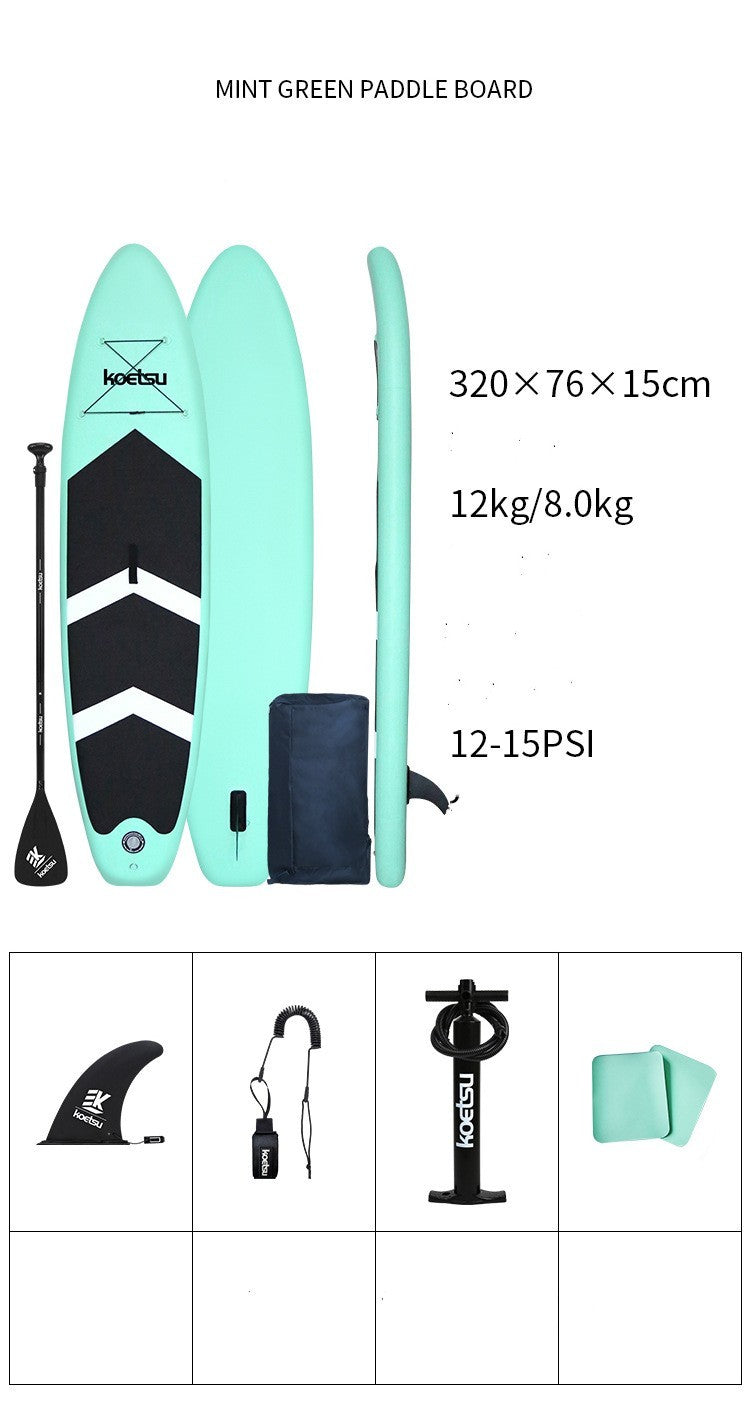 Inflatable Stand Up Paddle Board for Beginners and Water Sports