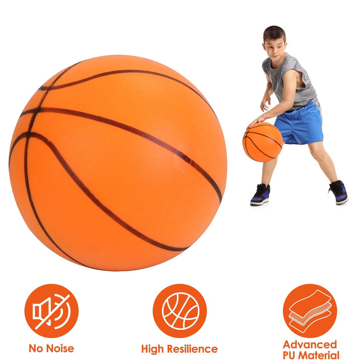 Silent Foam Basketball for Indoor Training and Low Noise Play