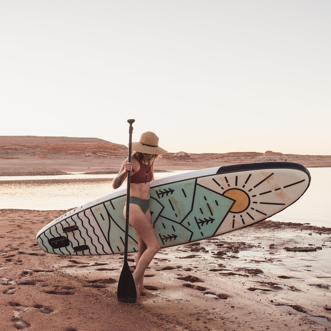 Canyon Inflatable Paddle Board Complete Adventure Package Set