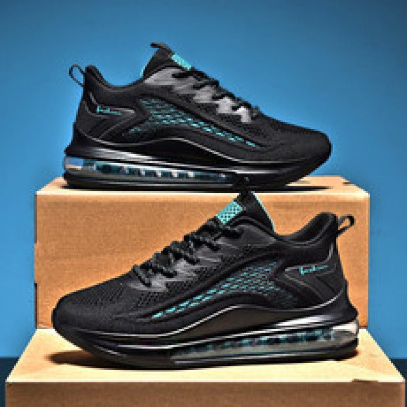 Men's Breathable Mesh Running Shoes with Air Cushion Support