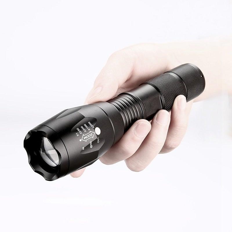 Ultra Bright Waterproof LED Flashlight for Camping Hiking Adventures