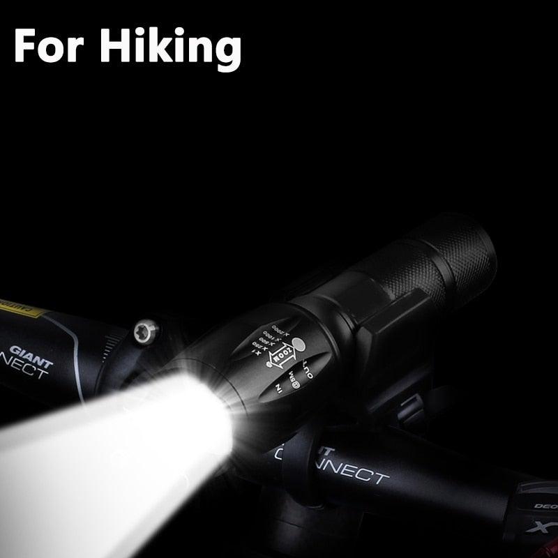 Ultra Bright Waterproof LED Flashlight for Camping Hiking Adventures