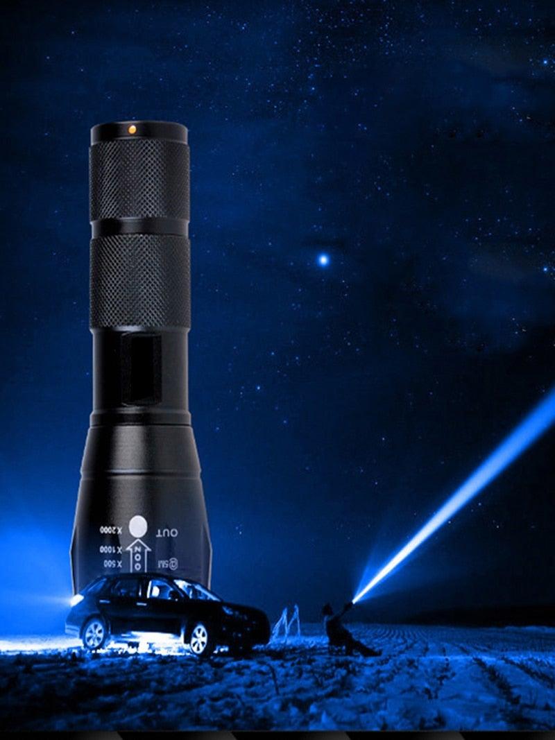Ultra Bright Waterproof LED Flashlight for Camping Hiking Adventures