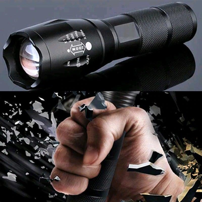 Ultra Bright Waterproof LED Flashlight for Camping Hiking Adventures